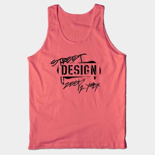 Street Design Tank Top by JP